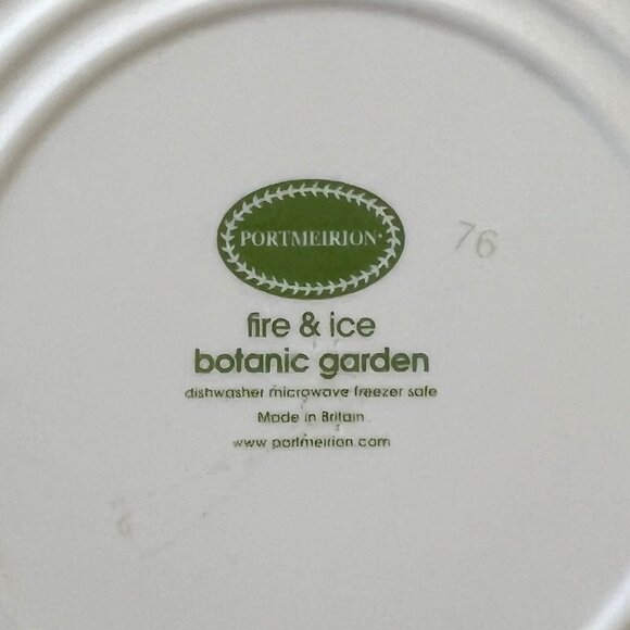 Portmeirion Botanical Gardens Made In U.K. 12 inch Pastry/Pizza Serving Plate! - Picture 6 of 7